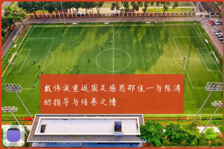 戴伟浚重返国足感恩邵佳一与陈涛的指导与培养之情
